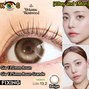 [1Day and 1Month]Vivienne Westwood Fixing Roun Beige